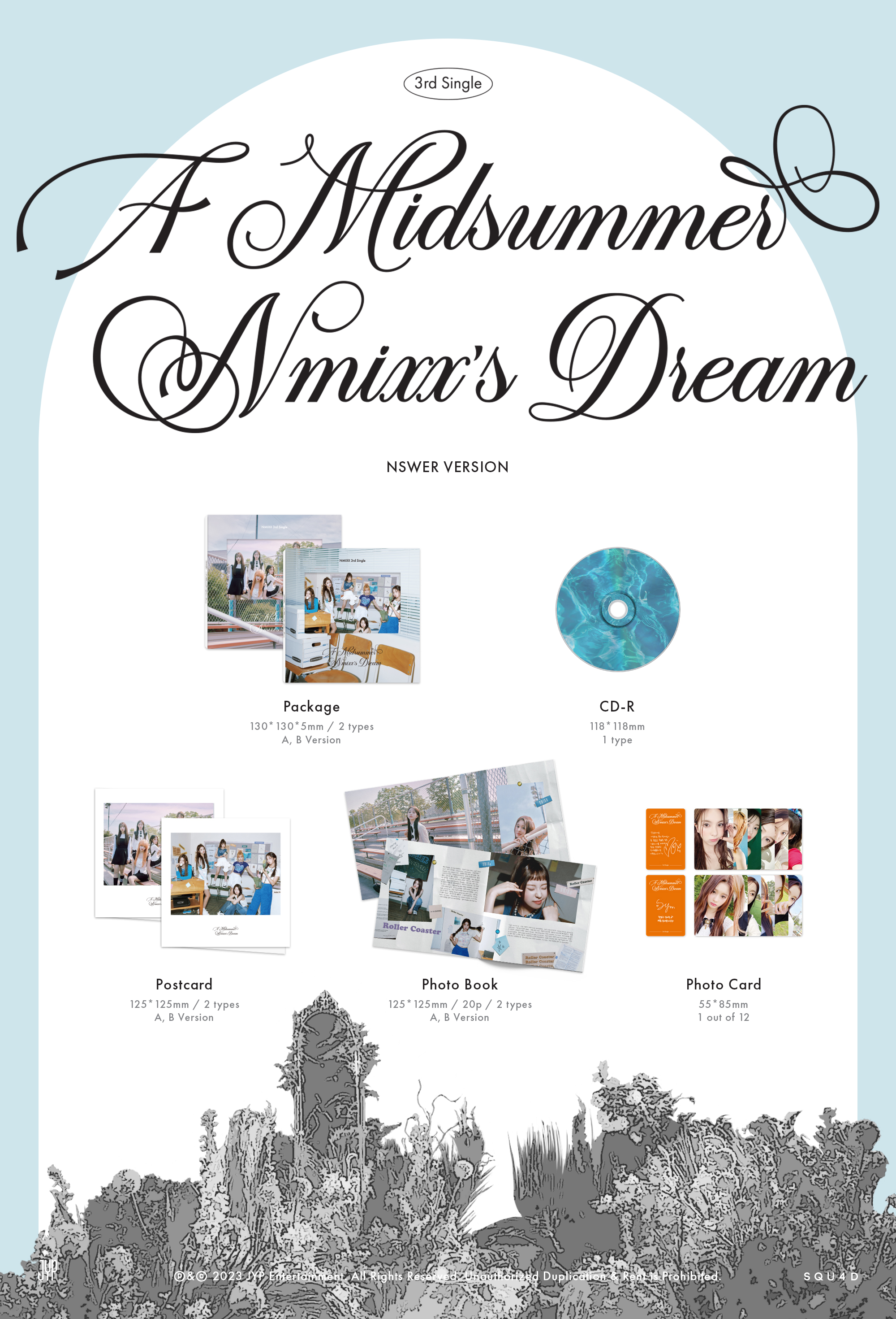 jp.ktown4u.com : NMIXX - シングルアルバム3集 [A Midsummer